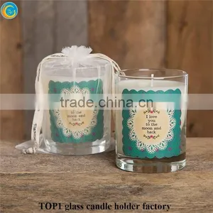 Mason Jar Drink Glasses Decorative Votive Candle thumbnail-1