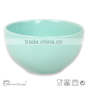 Colorful Two Tone Ceramic 12cm Cereal Bowl thumbnail-2