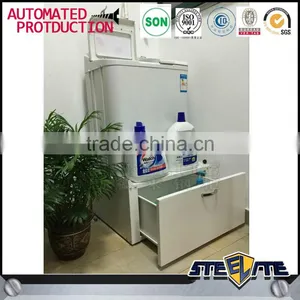 Laundry Furniture Washing Machine Base Storage / Stainless Steel Bathroom Cabinet thumbnail-1