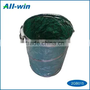 Green Barrel Outdoor Use Rubbish and Leave Collecting Garden Cleaning Woven Bag thumbnail-1