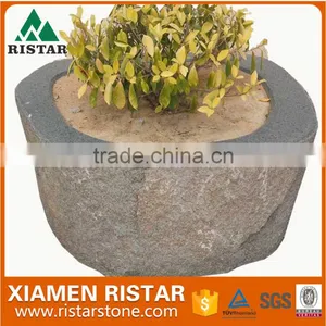 Natural Granite Stone Garden Flower Pot thumbnail-1