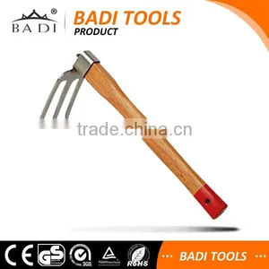 Stainless Steel Head Mini Garden Digging Fork thumbnail-1