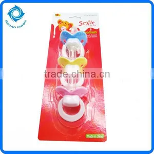 3PC Silicone Baby Pacifier Wholesale Pacifier thumbnail-2