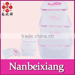 Square Take Away Airtight Plastic Food Container thumbnail-1