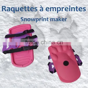 Bear Claw Print Snow Shoes Tracks Kids Bear Footprints in the Snow With Strap Kids Winter Snow Shoes Bear Tracks Snow Sand Mud thumbnail-4