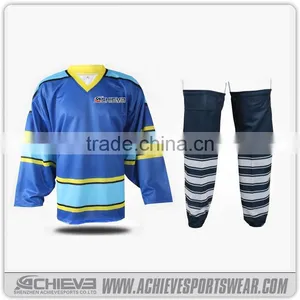 Customize Sublimated Ice Hockey Jersey With Team Design, Logo and Colors thumbnail-3