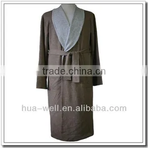 2014 New Design Men's Cashmere Nightgown thumbnail-1