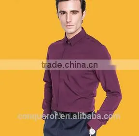 100% Cotton,Fashion,Business Men's Shirt BSRT0079 thumbnail-2