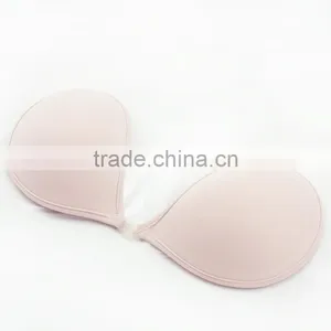 Breathable V Shape Adhesive Silicone Bra thumbnail-5