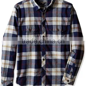 2016 Latest Shirt Designs for Men, Autumn Hot Sale Flannel Shirts thumbnail-6