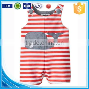 Applique Summer Wear Sleeveless Custom Infant Organic Cotton Newborn Cheap Wholesale Used Cute Animal Designer Baby Clothes thumbnail-1
