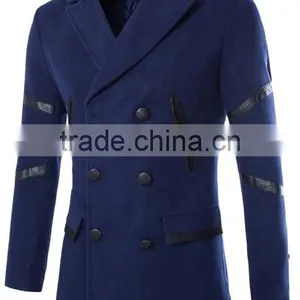 Custom Made Fashion Overcoat, Wholesale Design Quality Mens Winter Clothing thumbnail-2