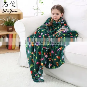 ShiJ " Winter Reading Book " Children Home Super Warm Blanket thumbnail-1
