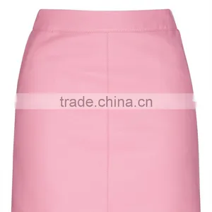 2017 OEM Spring Fashionable PU Cute Short Wrap Skirt With Side Pockets thumbnail-5