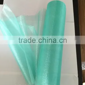 29CMX25M ROLL OF CRYSTAL ORGANZA SOFT SHEER FABRIC WEDDING PARTY TABLE RUNNER CHAIR SASH BOWS thumbnail-5