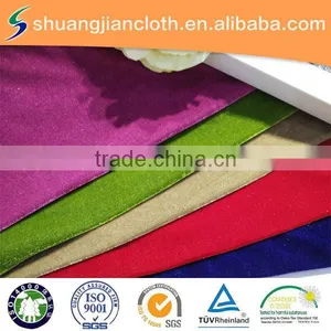 100% Polyester Wholesale Spun Velvet Fabric for Sports Wear thumbnail-1