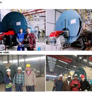 150 Bhp Fire Tube 2000kg 2 Ton Oil Fired Steam Boiler thumbnail-2