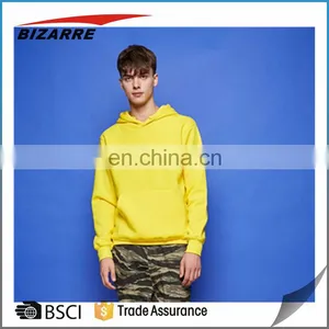 Custom Multicolor Pull Over Unisex Cotton Blank Hoodies With No Labels thumbnail-3
