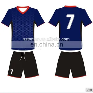 Wholesale Custom Crossfit Men Soccer Jersey Soccer Uniform thumbnail-1