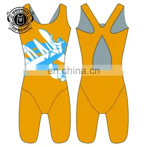 2016 Summer New Sexy High Cut Women Wholesale Contrast Fabric One Piece Swimsuit thumbnail-2