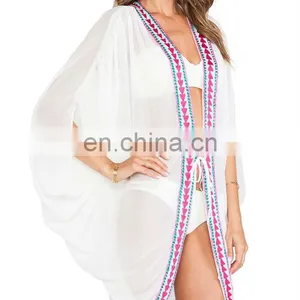 CHEFON Ladies Fashion Kimono Maxi Dress thumbnail-1