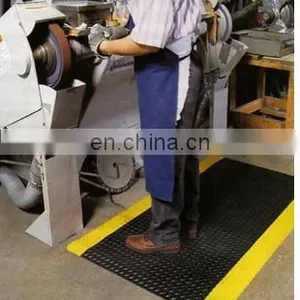 Quality Comfortable Antifatigue Floor Mat With Yellow Margin for Workers thumbnail-6