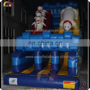 Funny Game Inflatable Slide, Penguin Slide,inflatable Commercial Slide for Entertainment thumbnail-2