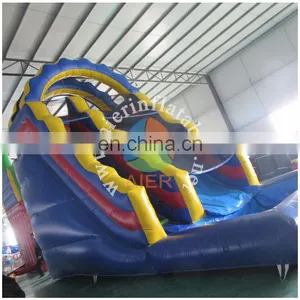 2017 Aier Guangzhou Attractive Commercial Medium Blue Waterslide/best Quality Inflatable Water Slide for Kids thumbnail-1