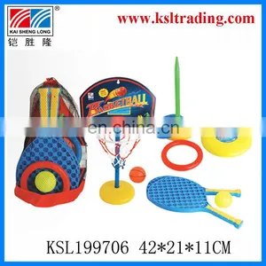 4 in 1 Sport Toy for Childre Kids Plastic Toy Sport Assembled thumbnail-1