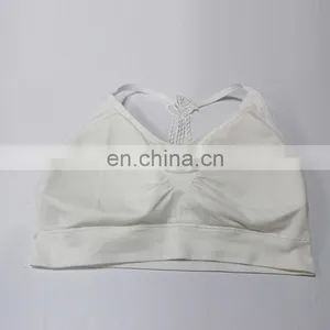 2017 Chaozhou Fashion Racerback Seamless Yoga Camisole Sexy Strappy Plus Size Sports Bra thumbnail-5