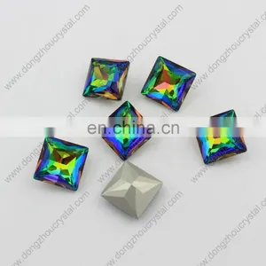 Loose Crystal Square Shaped Fancy Stone 3009 Colored Fancy Stone thumbnail-1