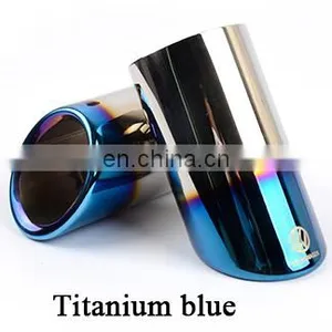 Exhaust Pipe Titanium Exhaust Tips thumbnail-2