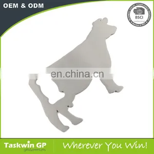 Zinc Alloy Material Antique Silver Plated Cow Shape Bottle Opener thumbnail-5