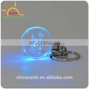 2017 Hot New Promotional Wedding Souvenir Led Crystal Keychains thumbnail-2