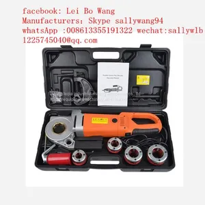 Factory Direct Sales Tube Threading and Cutting Machine Hand Held Electric Pipe Threading Machine thumbnail-1