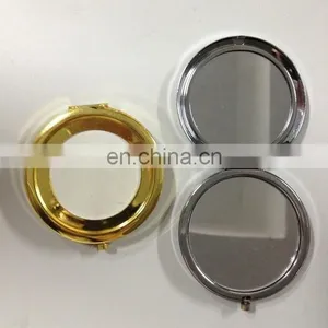 Blank Metal Compact Mirror Pocket Mirror thumbnail-1