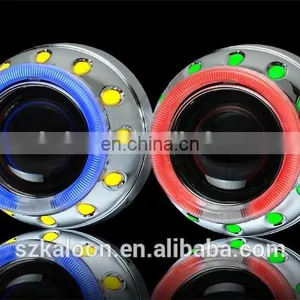 Bixenon Projector Lens Kit With Angel Eye CCFL H1 H7 H4 H13 HB3 HB4 9004 9007+2pcs 35w AC Ballasts for Headlamp thumbnail-1