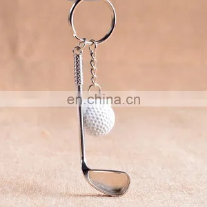 3D Mini Golf Ball And Golf Key Chain Club Shaped Metal Golf Keychains for Professional Sport Gift thumbnail-6