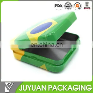 Square Plastic Empty Tin Can for Candy/tin Can for Food Canning thumbnail-1