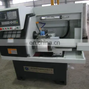 Small Cnc Lathe CK0640A With Collet Chuck and Automatic Tool Turret thumbnail-4