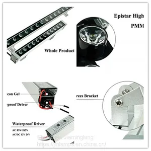 Green Environmental Protection Jie Minglang High Brightness JML-WWL-A18W LED Wall Washer 18W thumbnail-2