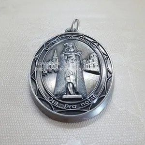 Old Silver Metal 3D Medal,High Quality Custom Gold Medals Supplier ,Medals thumbnail-1