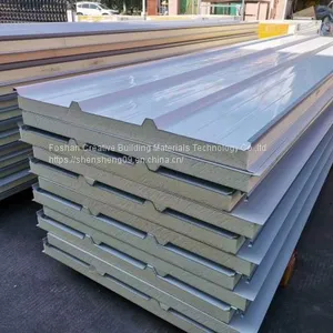 Fireproof Heat Insulation Roof Tile EPS Sandwich Panels thumbnail-1