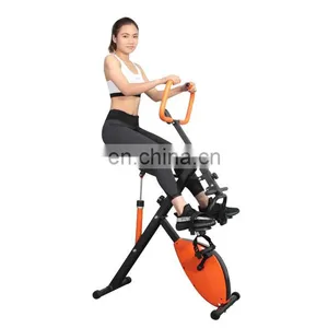 Stretching Machine ab Abdominal Crunch Bike Abs Crunch Machine Belt Body Multi Gym Exercise Equipment thumbnail-1