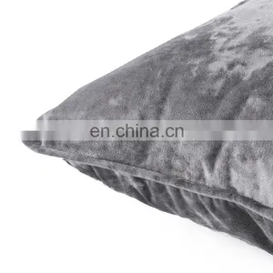 Promotion Factory Price Provide Home Decor Crushed Velvet Silver Pillows Cushion In Stock thumbnail-2
