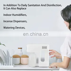 Newest Portable Cordless Sprayer Disinfection Fog Machine Multifunction Sterilization Nano Steam Spray Gun for Home Use thumbnail-5