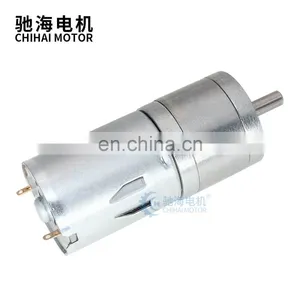 ChiHai Motor CHR-GM25-370 DC High Torque Gear Motor for Intelligent Robot Trolley Motor 6V12V24V thumbnail-6