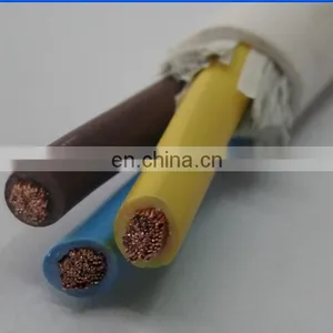 China High Quality H05VV-F Flexible PVC Insulated 3x6mm2 Power Cable thumbnail-1
