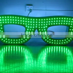 LIYI Optpelectronics Infrared Remote Control Led Optic Sign for Glasses Shop/optic Shop Led Neon Glasses Screen Sign Quality Choice thumbnail-5