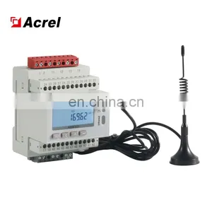 Acrel Wireless Smart KWh Meter With Internal 4G 2G NB-IoT LoRa RS485 MODBUS-RTU Energy Meter Three-phase Din Rail ADW300 thumbnail-1